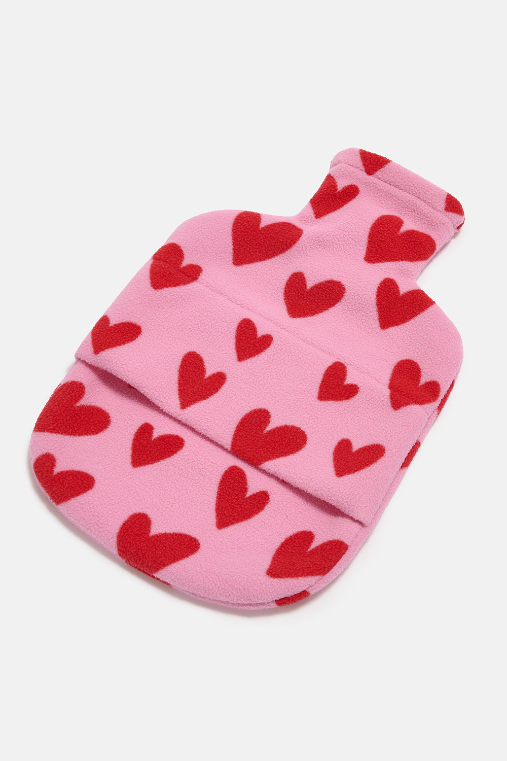 Caleb - Fleece Hot Water Bottle Cover in Cupid