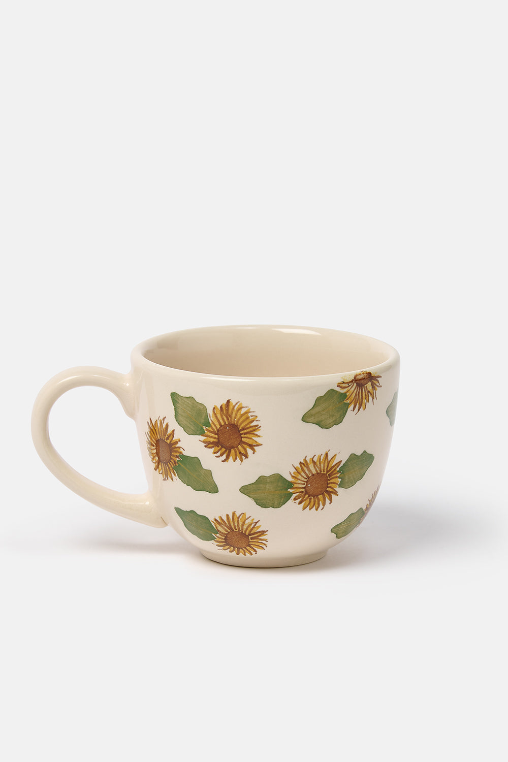 Marnie - Ceramic Mug in Ecru Sunflower