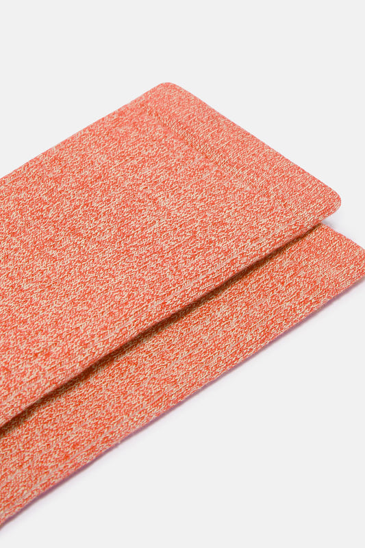Sienna - Thick Cotton socks in Aurora Red Marl