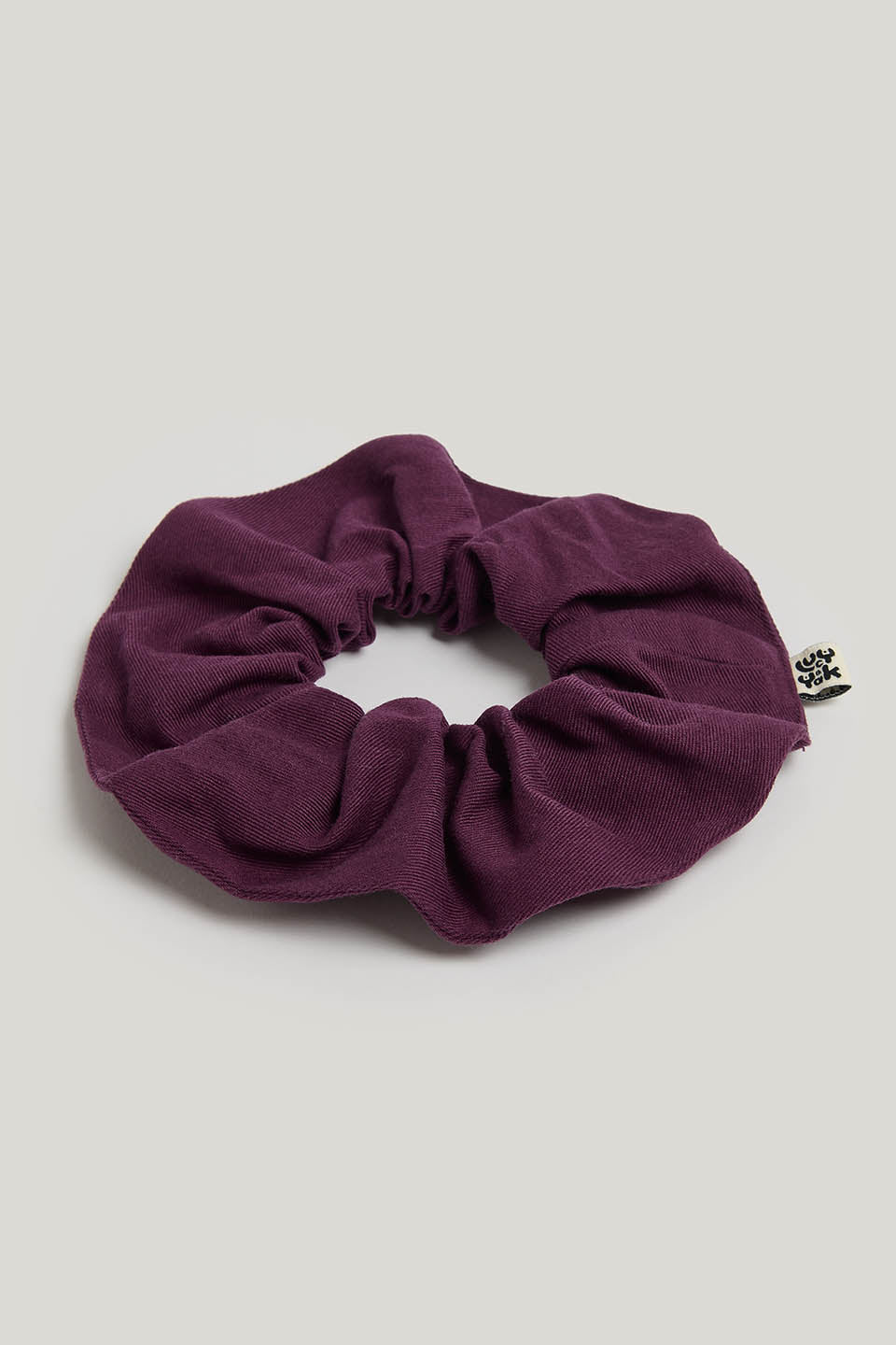Mimmi - Scrunchie Organic Corduroy in Grape Wine