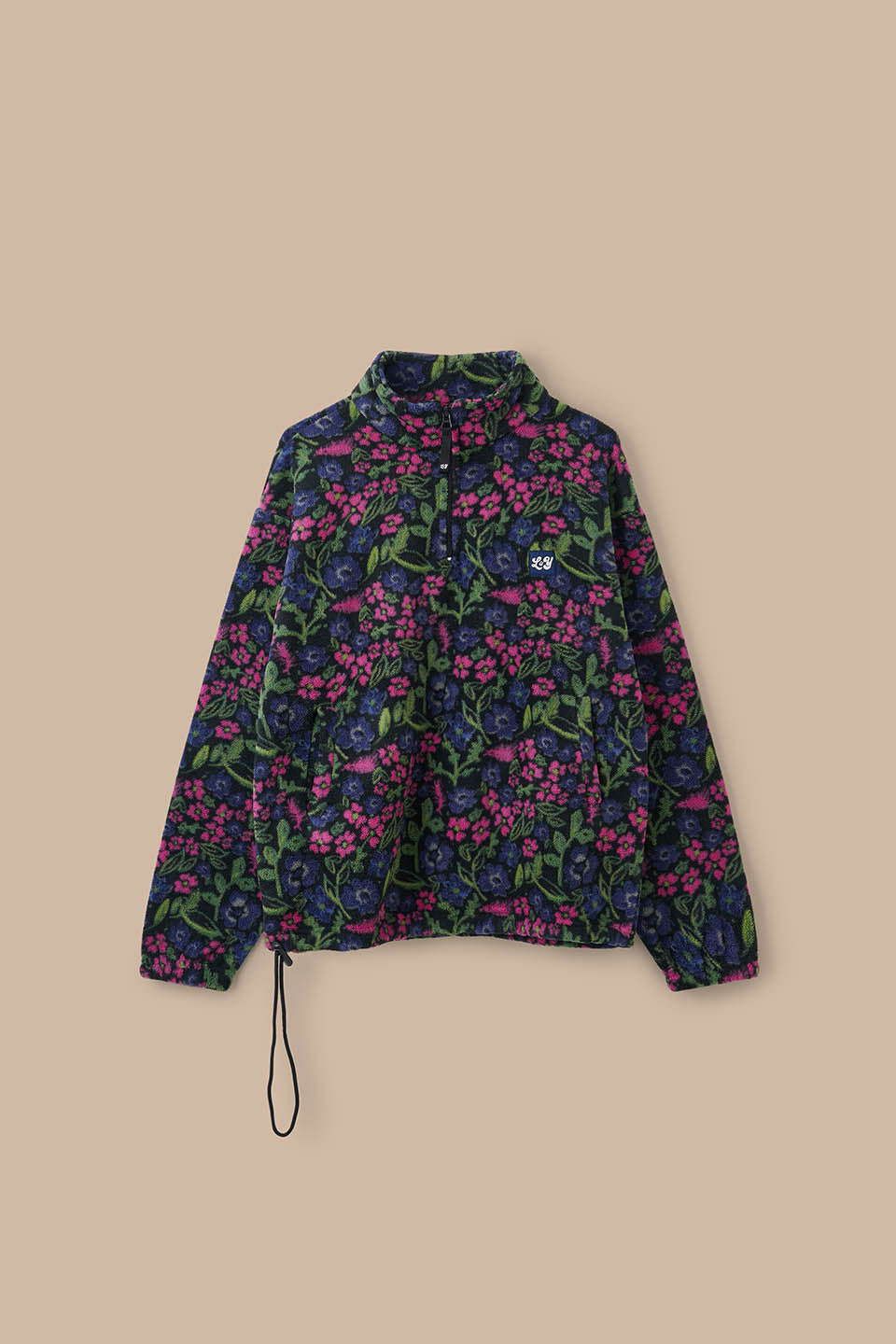 Stevie - Recycled Polyester Fleece in Ditsy Floral