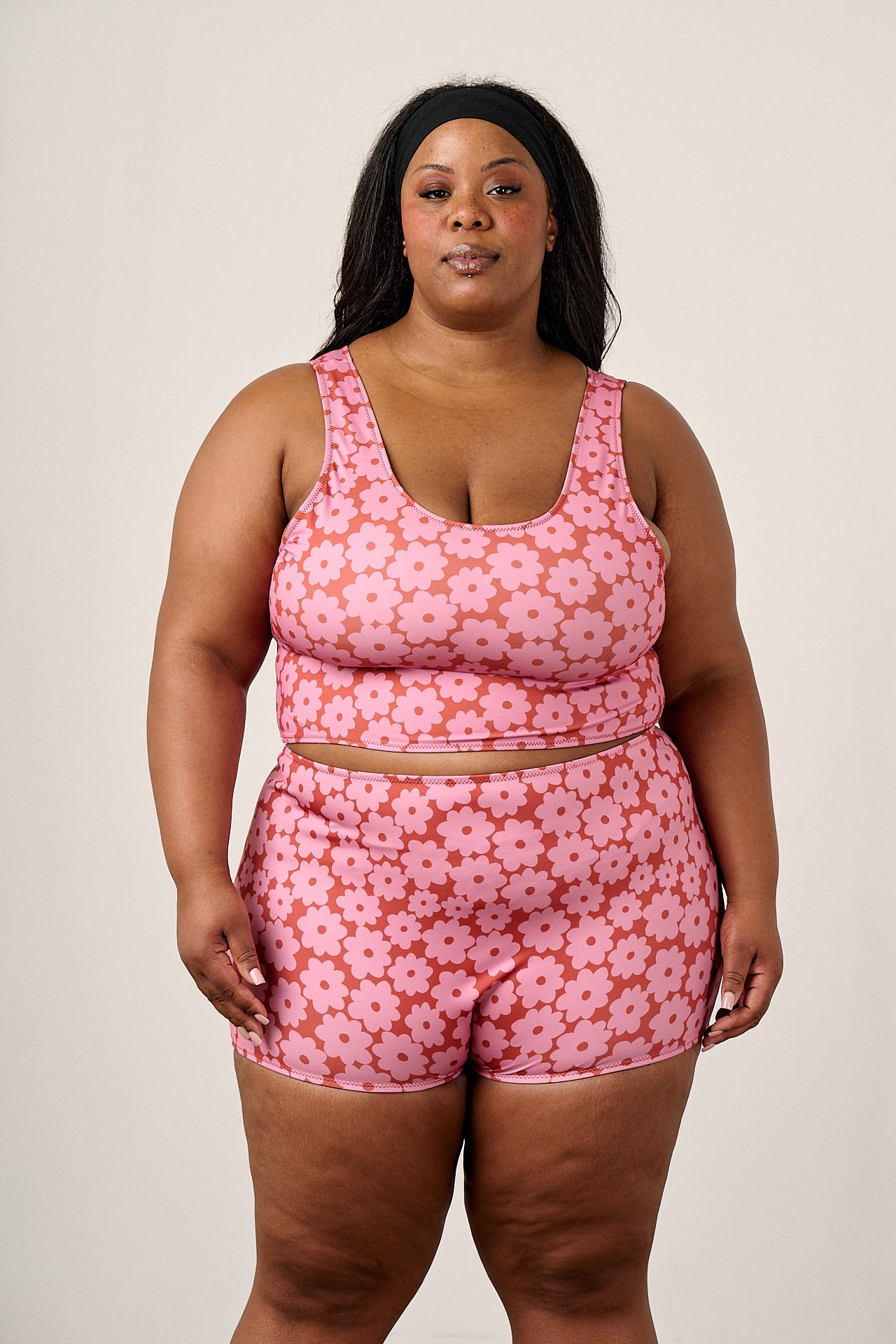 Kara - Tankini Top in Coastal Flower