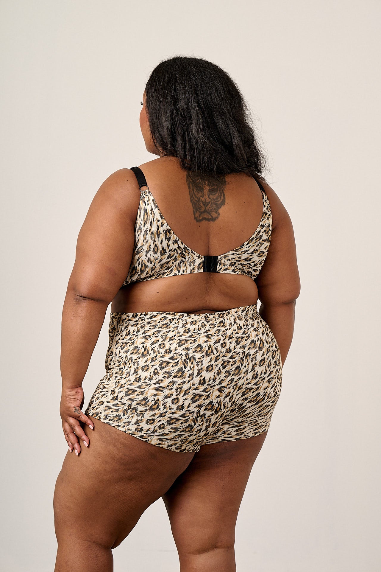 Kit - Viscose Boxer Shorts in Leo Swirl