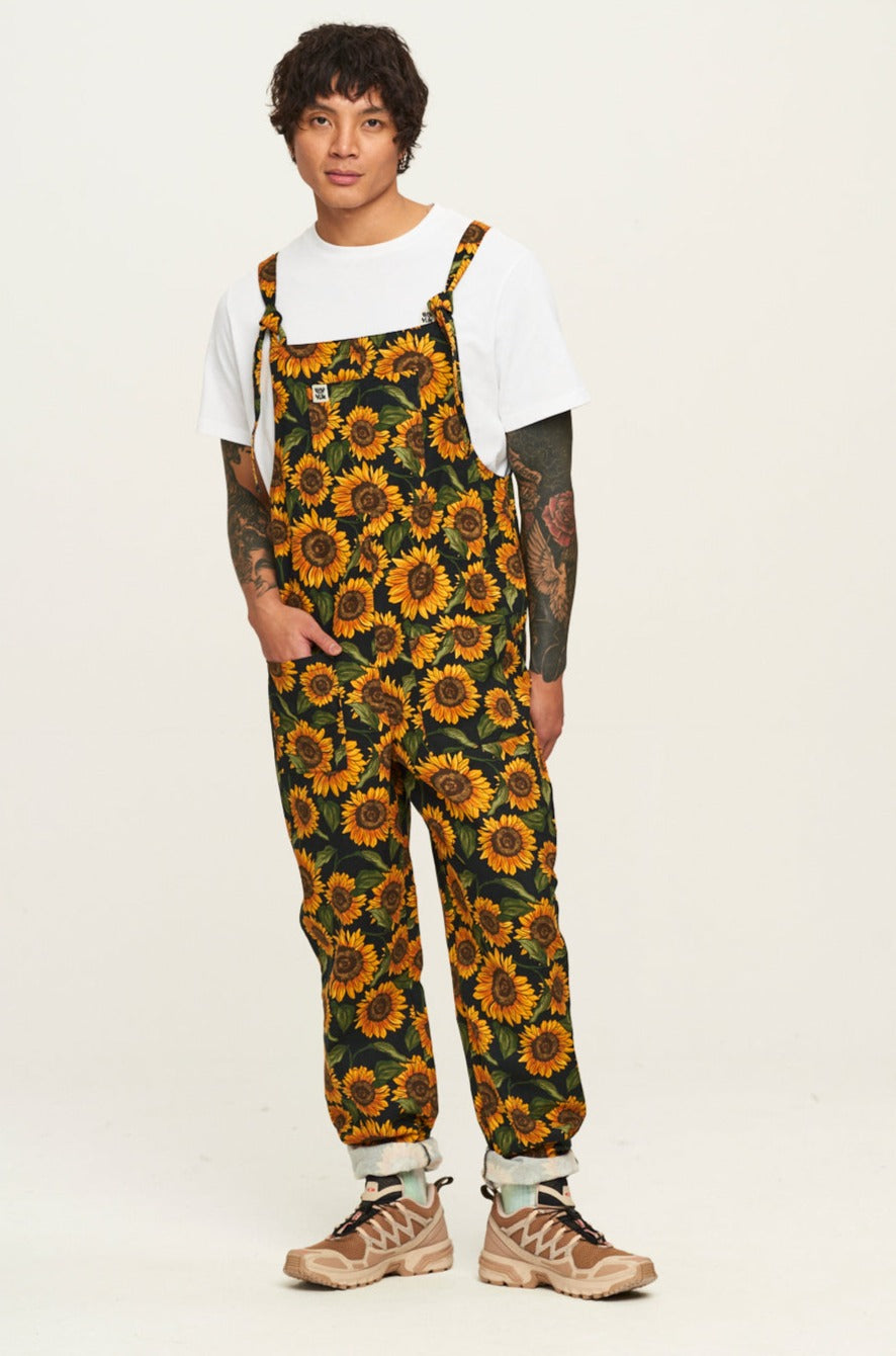Original - Cotton Dungarees in Sunflower Print