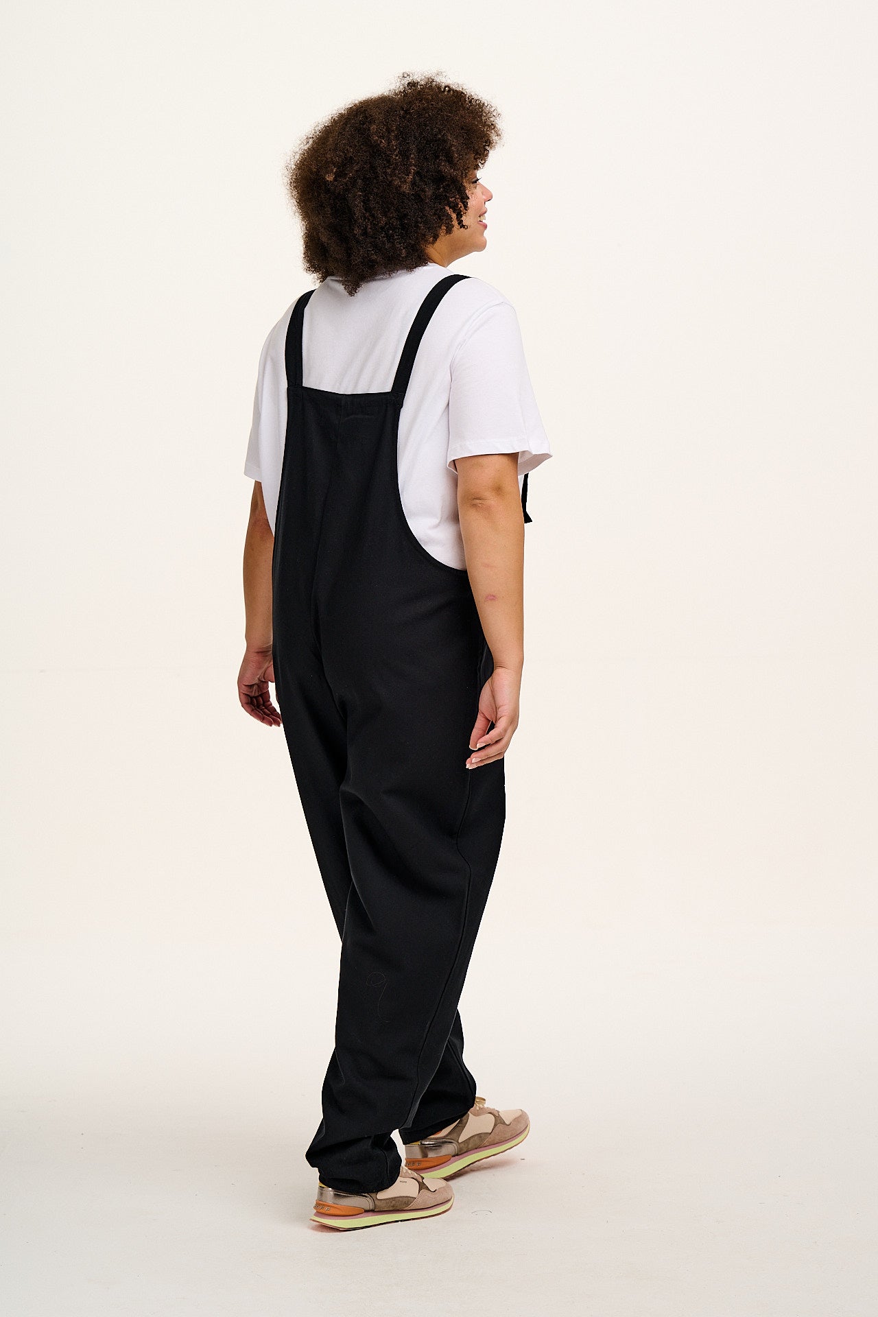 Original - Cotton Dungarees in Black