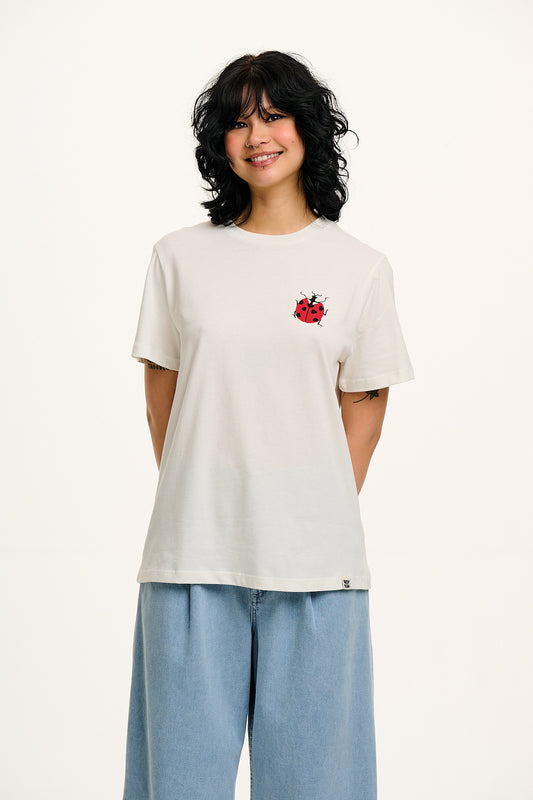 L.E. Denver - Cotton T-Shirt in Artist Print by Esmé Taylor