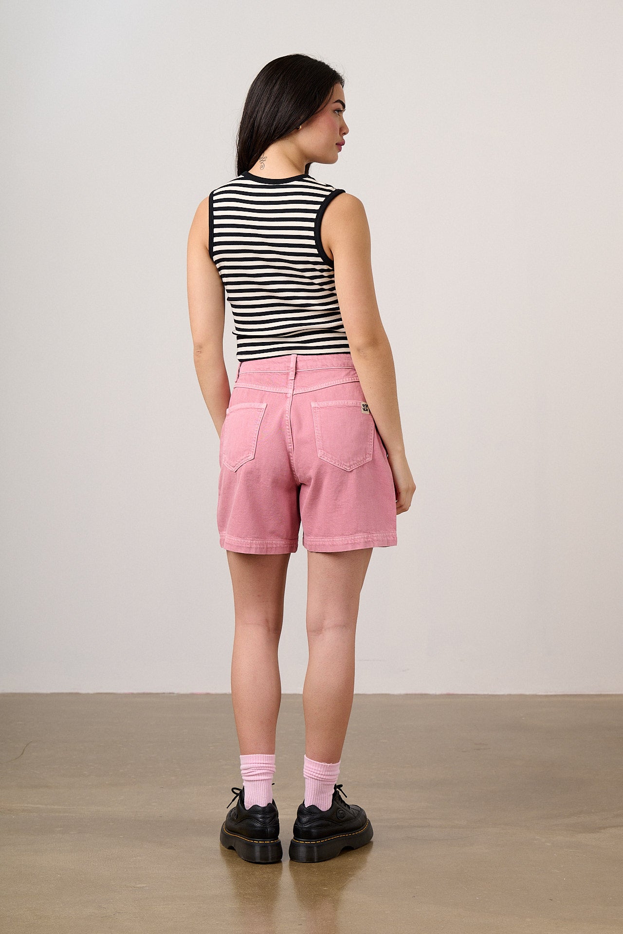 Lexi - Denim Short in Cashmere Rose Wash