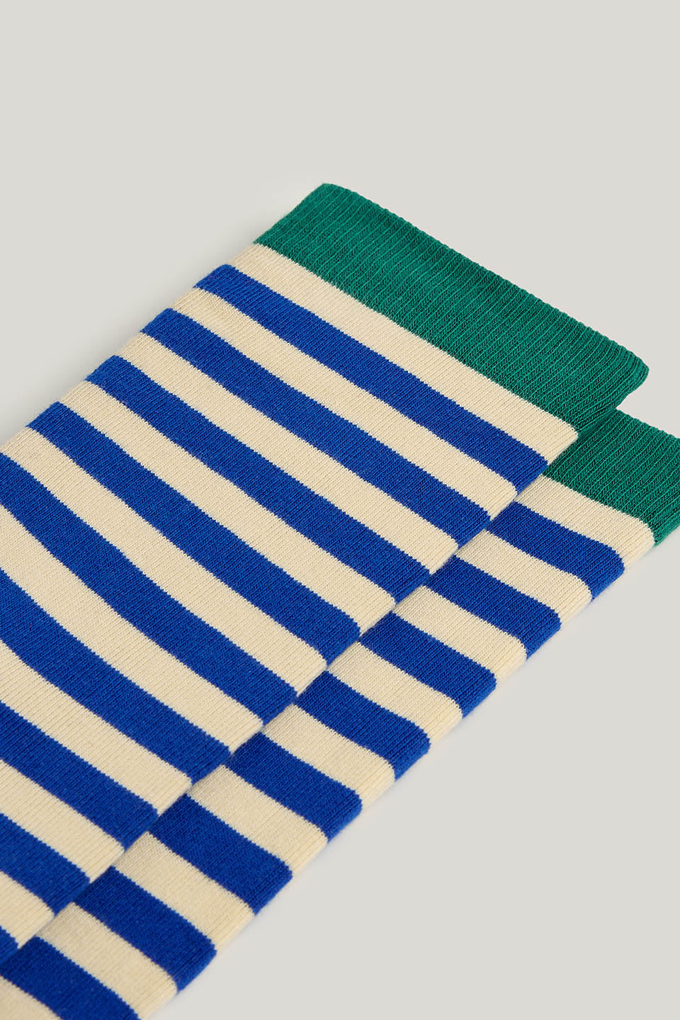 JoJo - Cotton Socks in Dazzling Blue Stripe