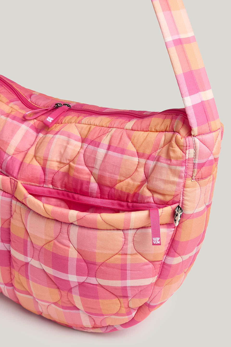 Laval - Cotton Weekend Bag in Madras Check