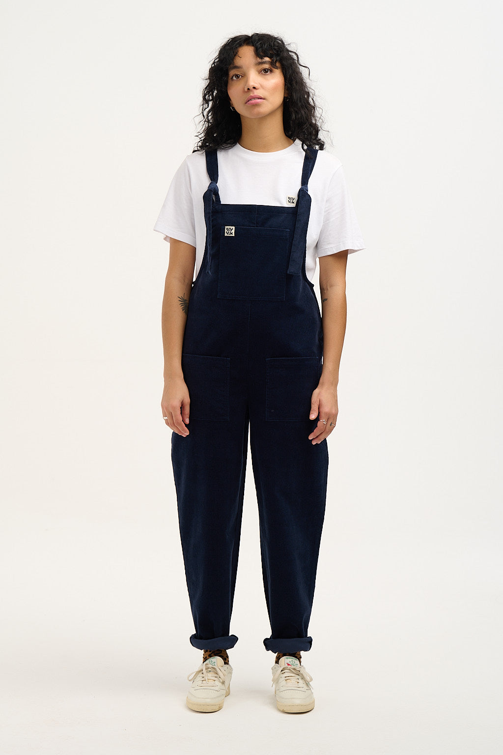 Original - Corduroy Dungarees in Sailor Blue