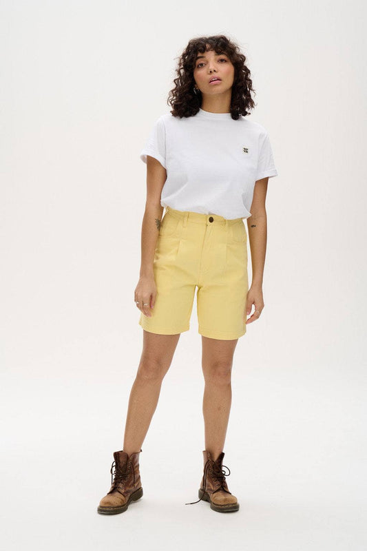 Lucy & Yak shorts Bonnie Short: ORGANIC COTTON - Buttercup
