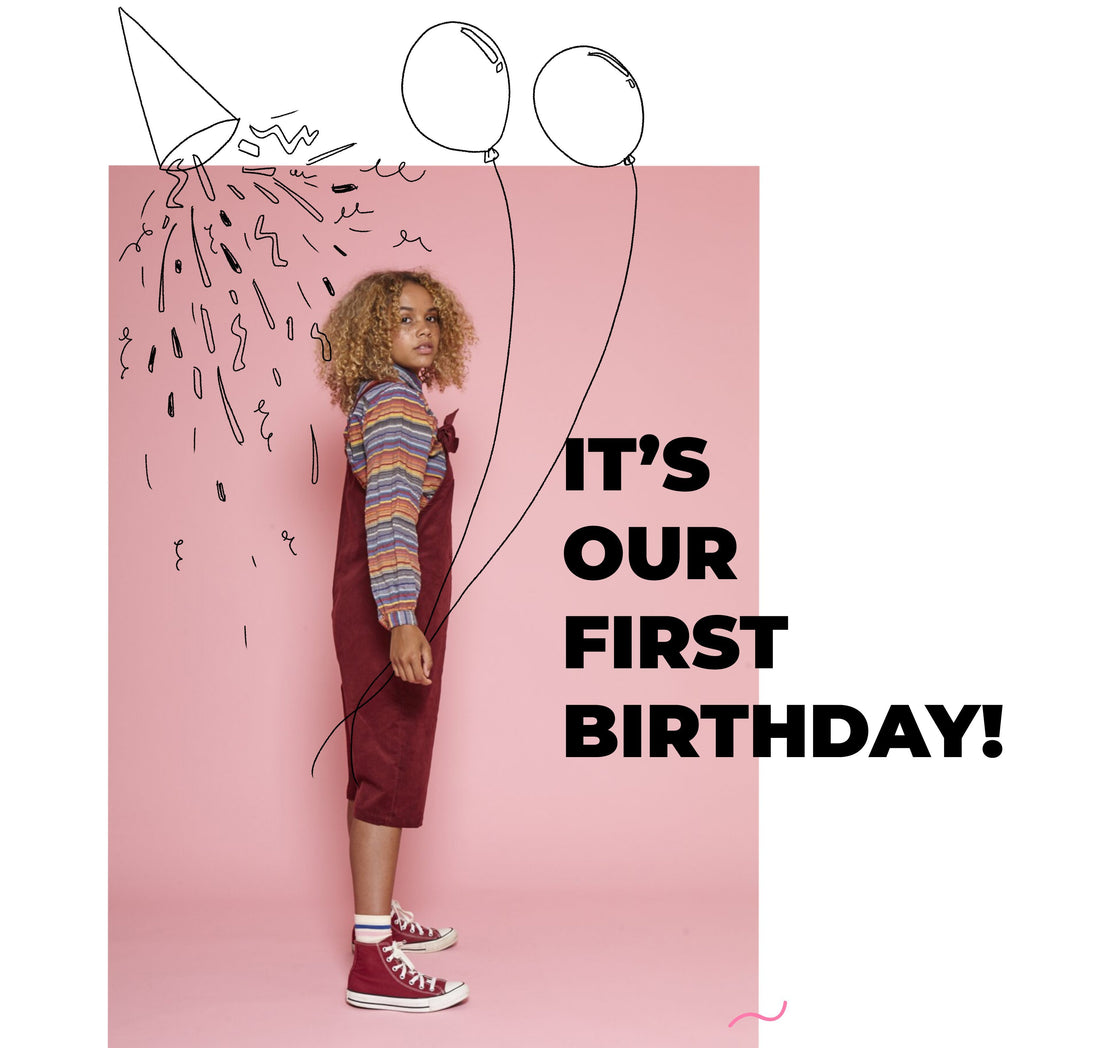 It's our first birthday!