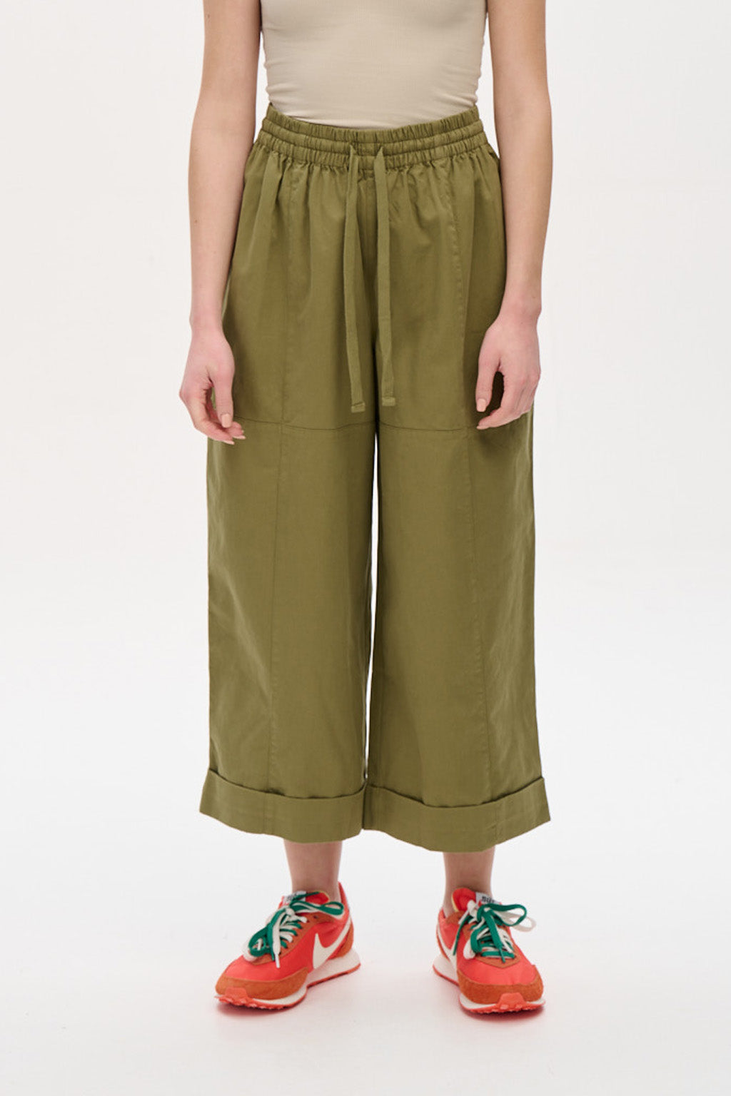 Chuck Trousers - Cropped - Wide Leg
