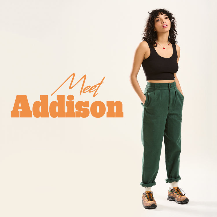 Addison - High Waisted Jeans & Trousers