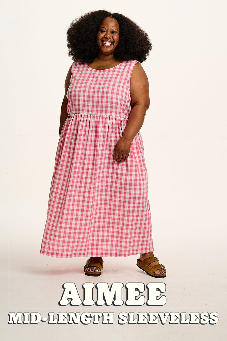 Aimee - Mid-Length, Sleeveless Dresses