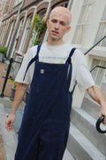 Original - Corduroy Dungarees in Sailor Blue