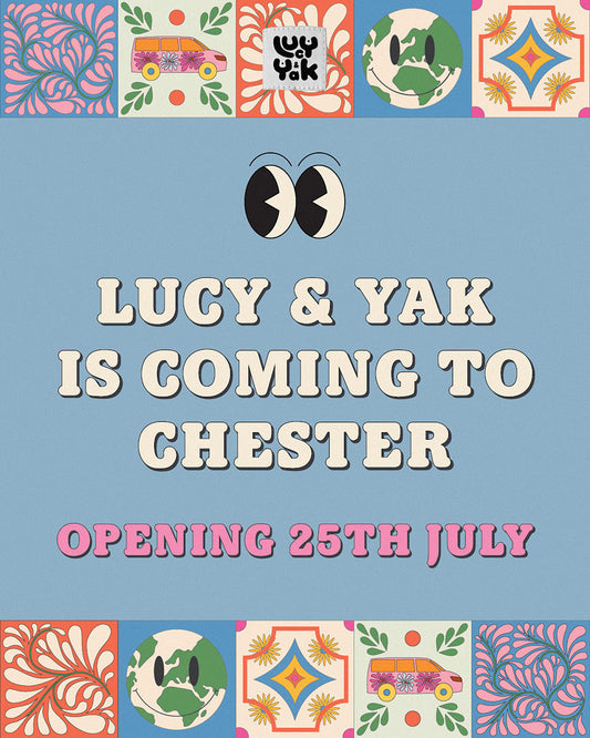 Lucy & Yak Chester Opening Day!