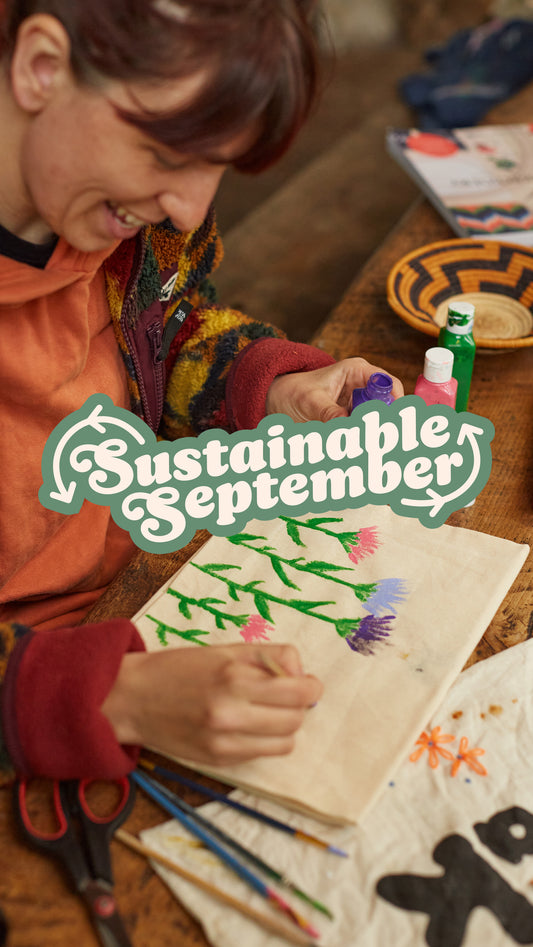 Sustainable September - Cambridge Re:Yak Painting Workshop