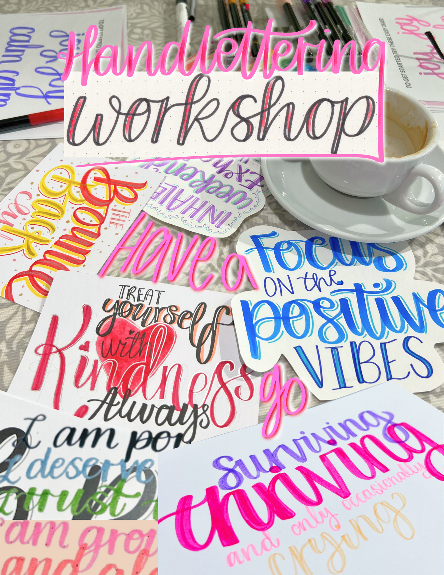 Lucy & Yak Norwich X The Bounce Back Club - Lettering and Affirmations Workshop