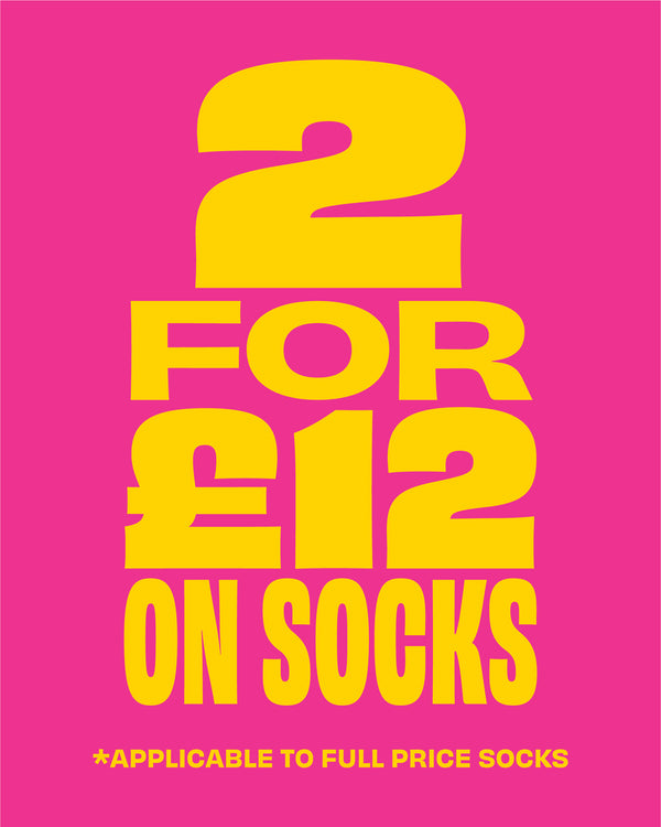 2 Pairs of Socks for £12