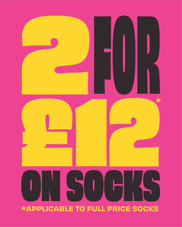 2 Pairs of Socks for £12