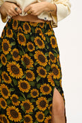 Poppy Skirt: LENZING™ ECOVERO™ - Sunflowers