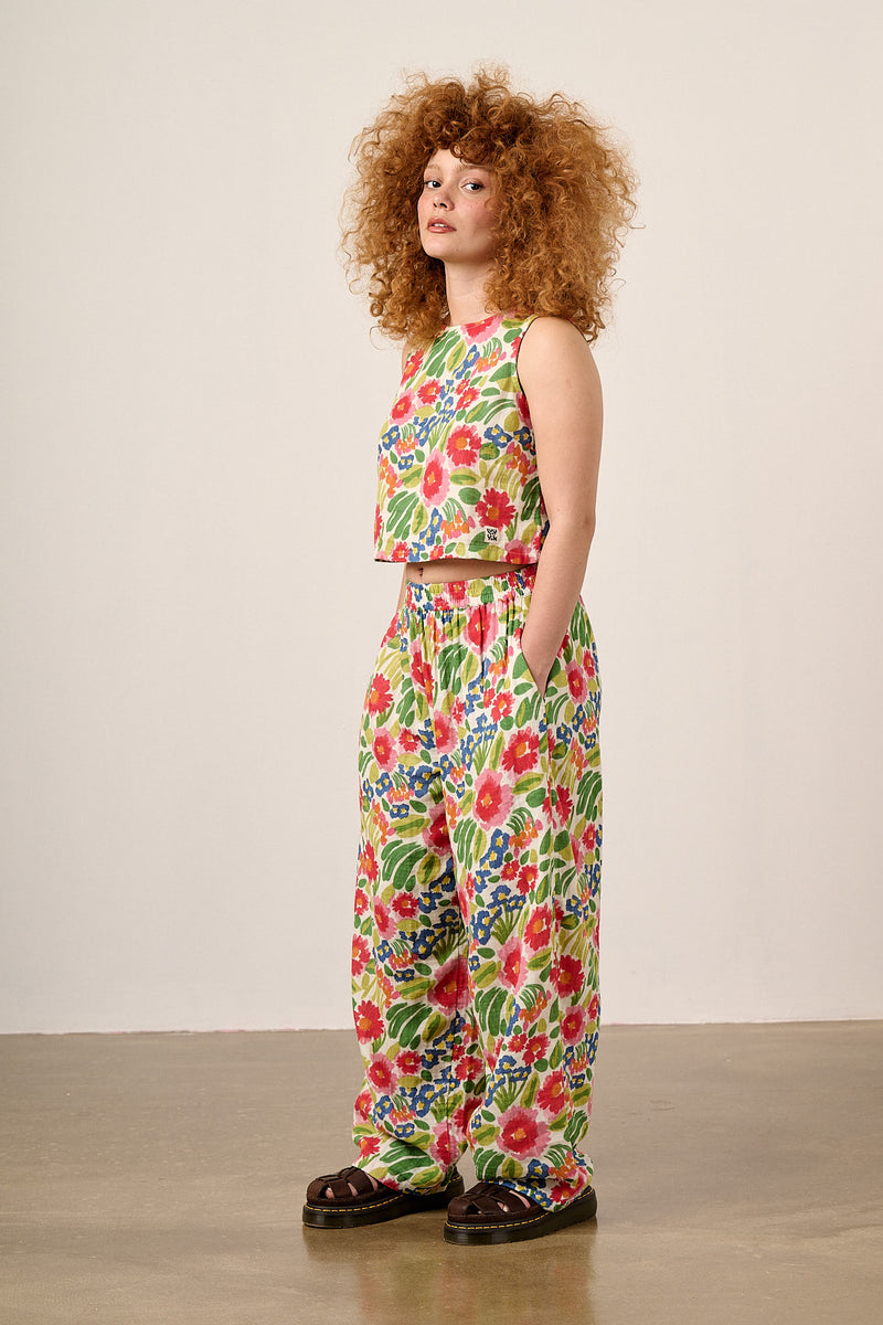 Arden - Cotton Shell Top in Ivory Marie