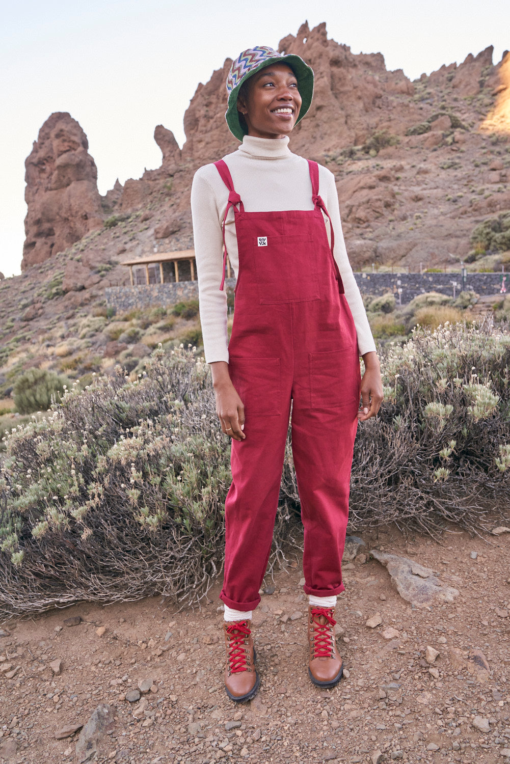 Lucy and yak sales maroon dungarees