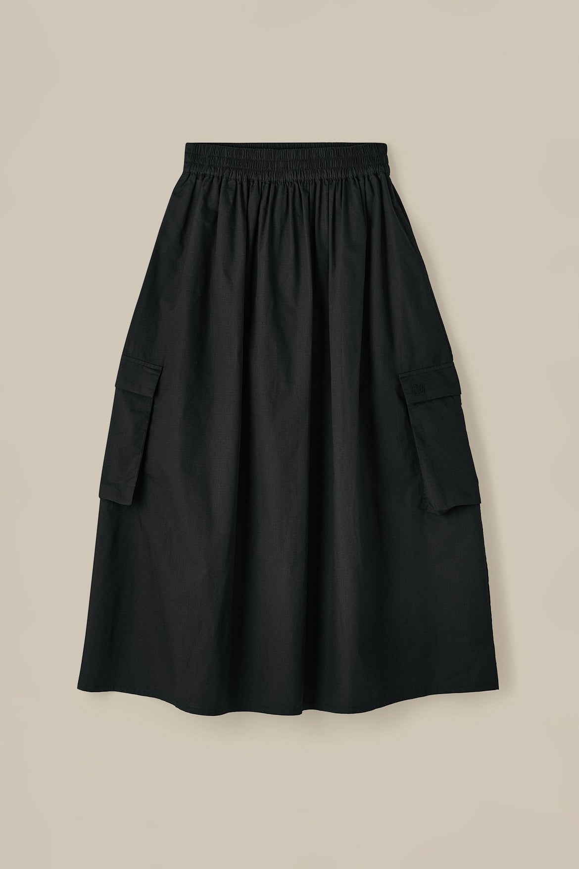 Dakota - Midi Skirt in Black