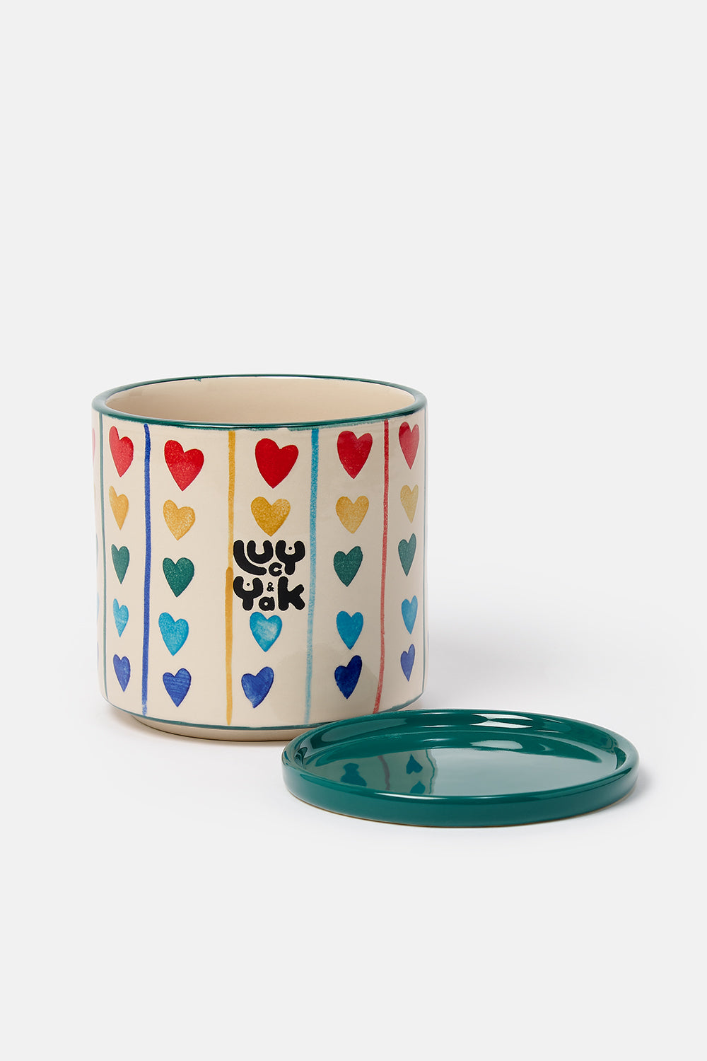 Fern - Ceramic Plant Pot in Ecru Cupid  