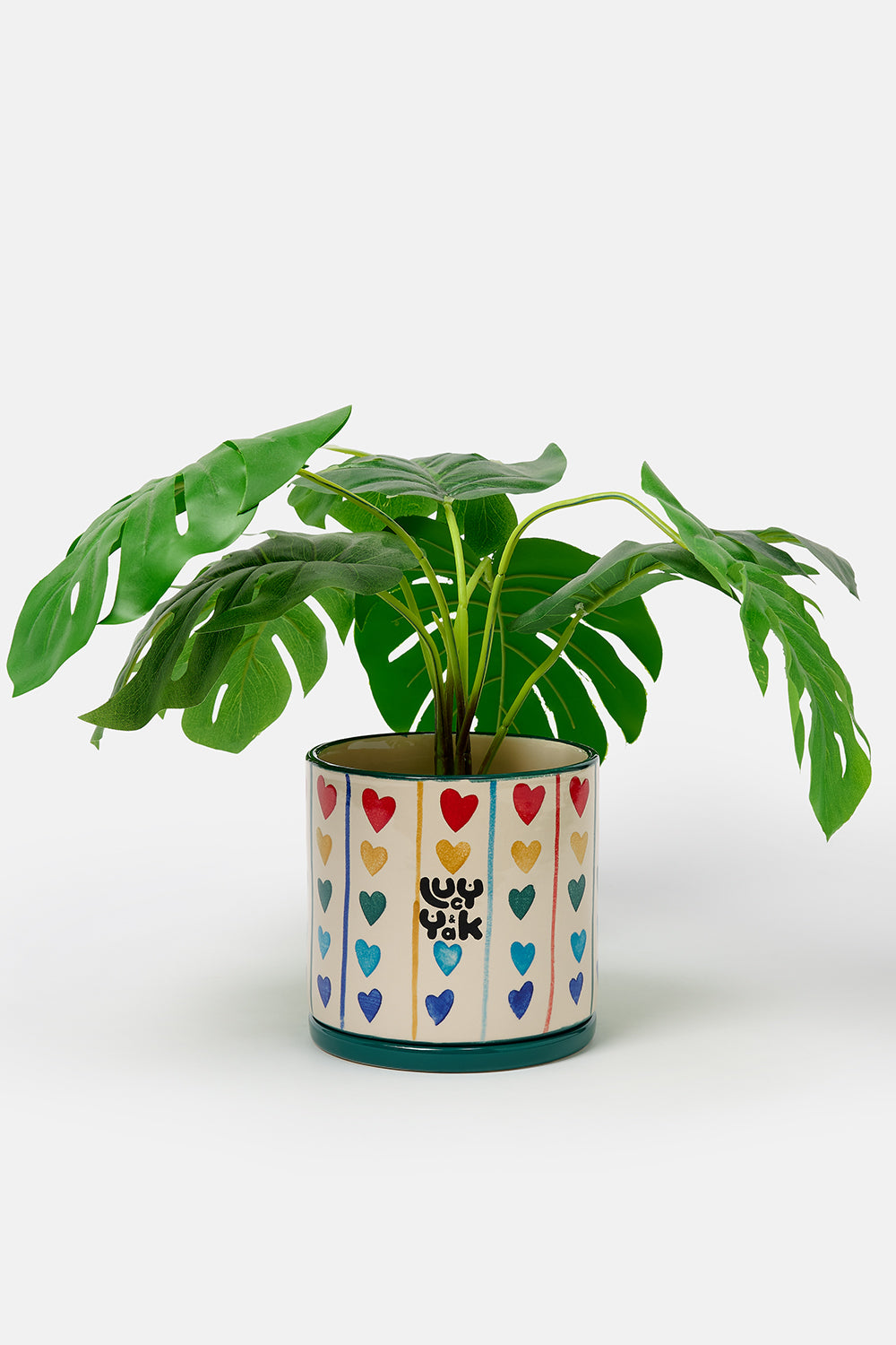 Fern - Ceramic Plant Pot in Ecru Cupid  