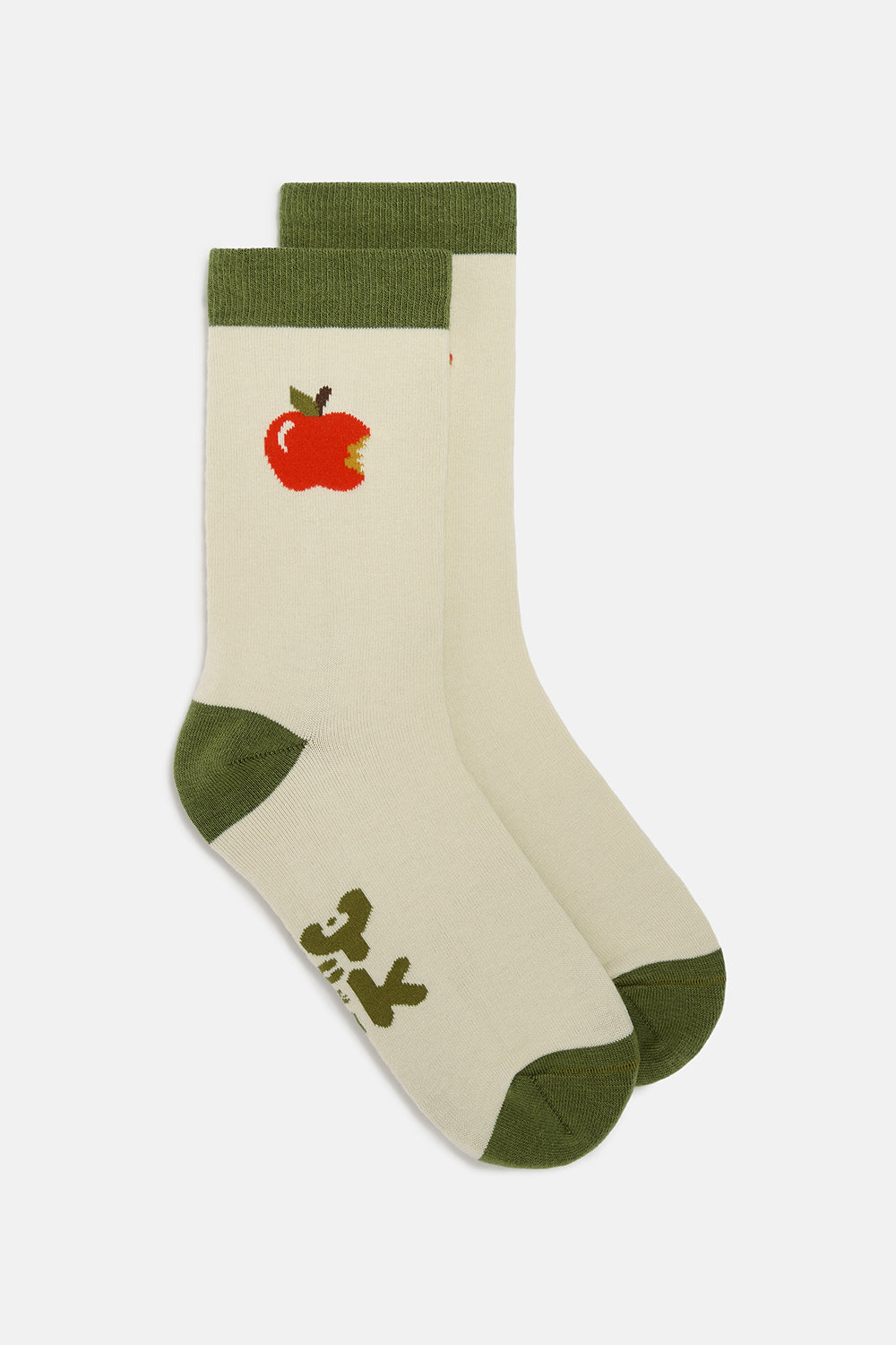 JoJo - Cotton Socks in Apples Print