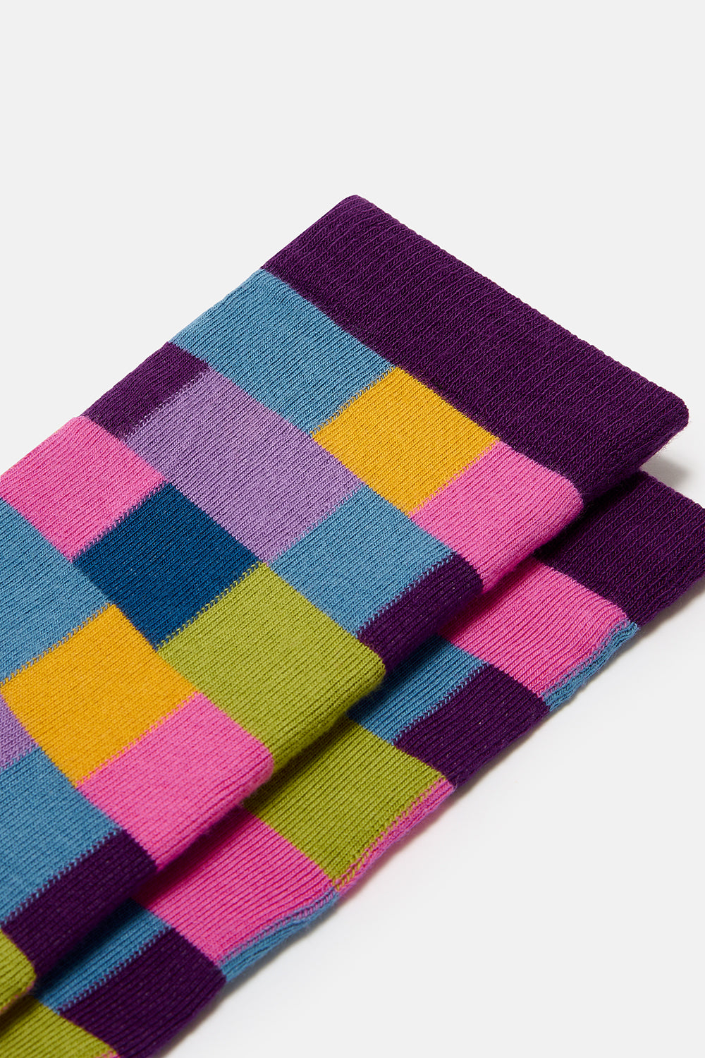 JoJo - Cotton Socks in Dreams Checkerboard