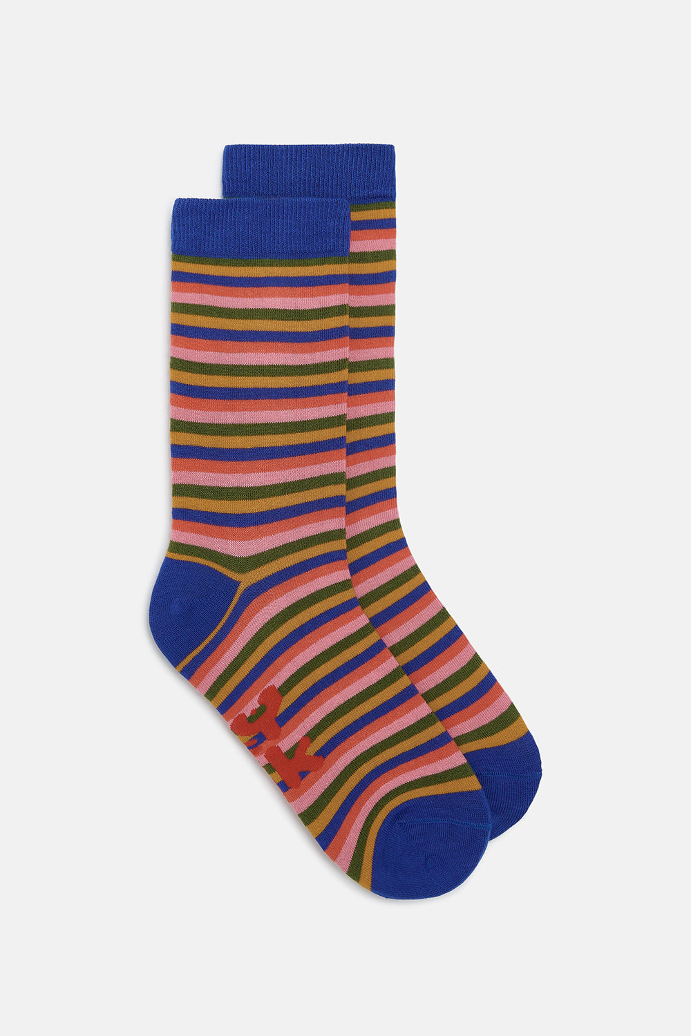 JoJo - Cotton Socks in Kitchen Stripe
