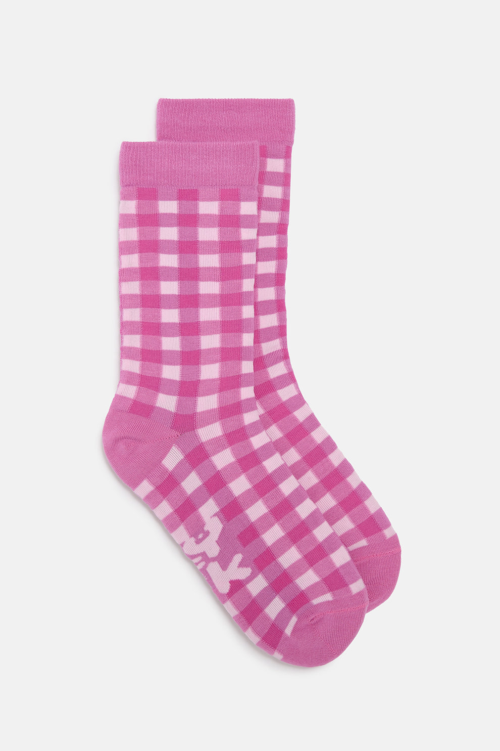 JoJo - Cotton Socks in Pink Check – Lucy & Yak