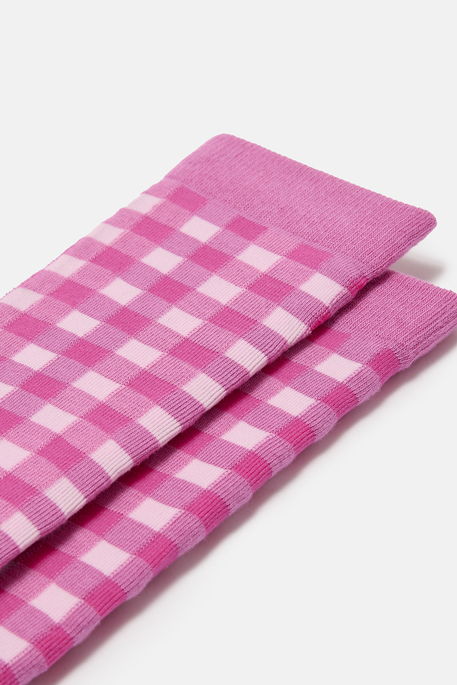 JoJo - Cotton Socks in Pink Check – Lucy & Yak