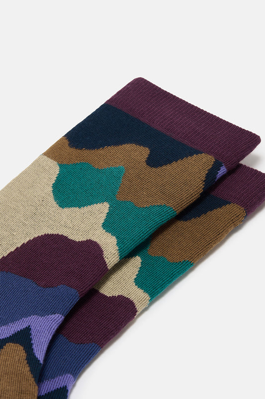 JoJo - Cotton Socks in Ethereal Landscape