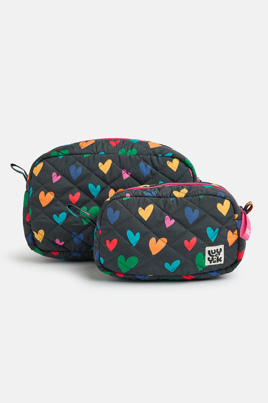 Amaliah - Washbag in Multi Cupid Print