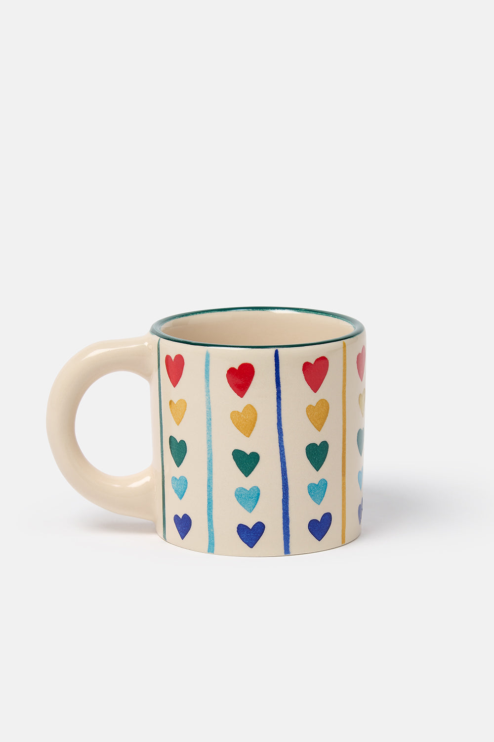 Marnie - Ceramic Mug in Ecru Cupid