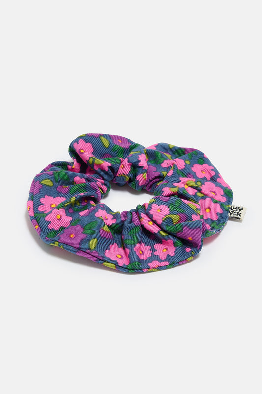 Mimmi - Oversized Scrunchie in Ditsy Floral Print