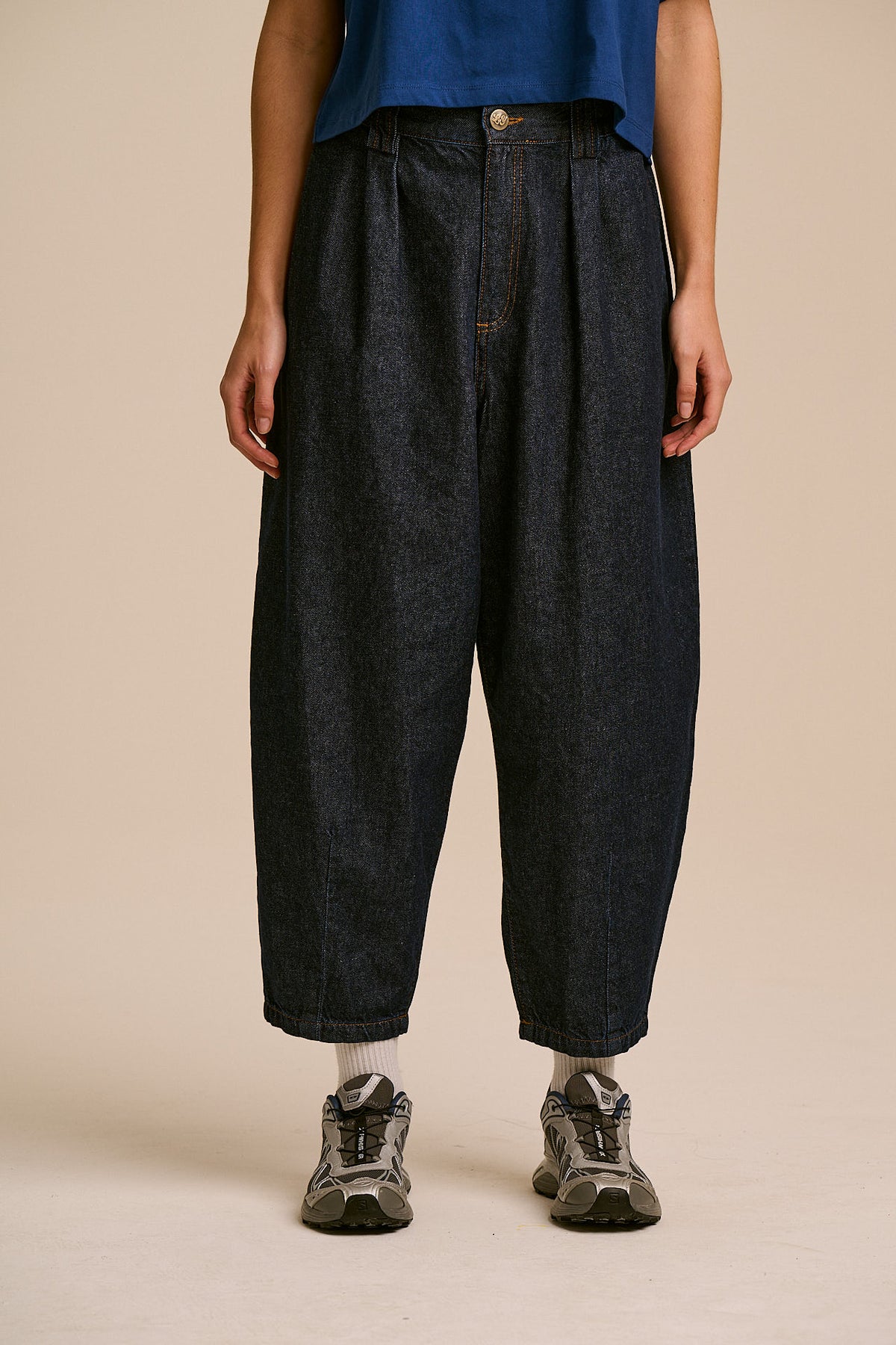Ashby - Organic Denim Trouser in Indigo