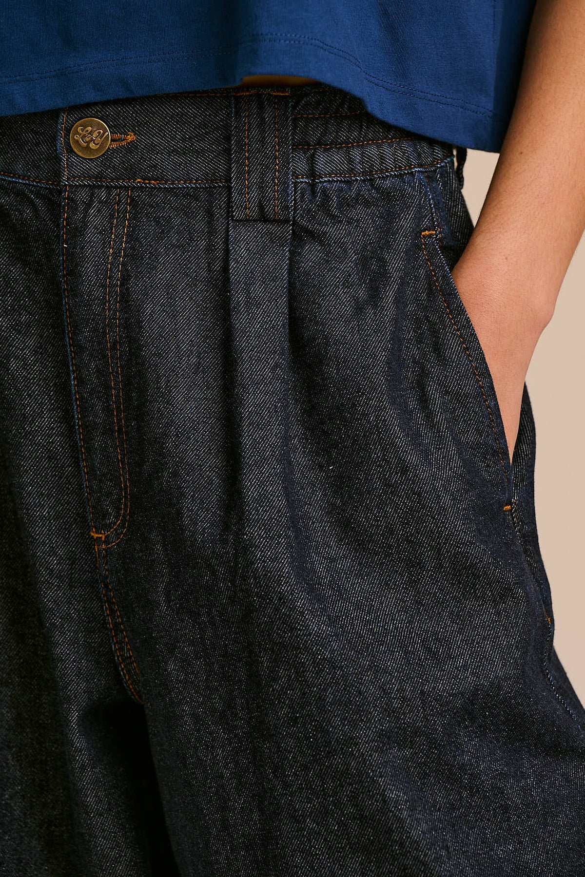 Ashby - Organic Denim Trouser in Indigo