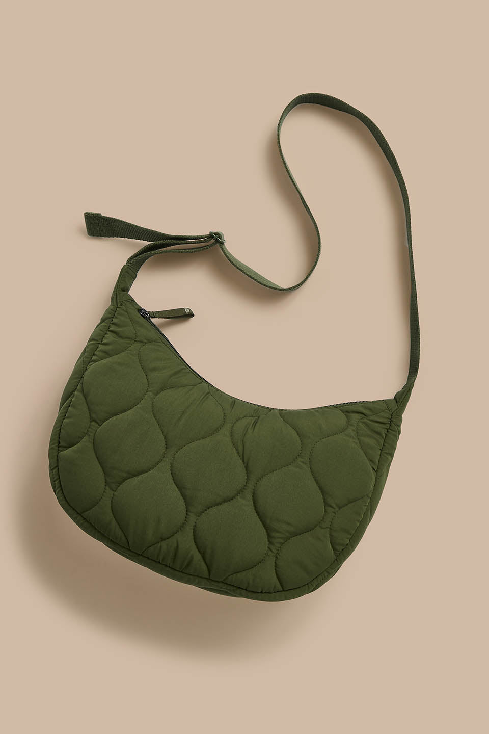Bryony - Crossbody Quilted Bag in Khaki