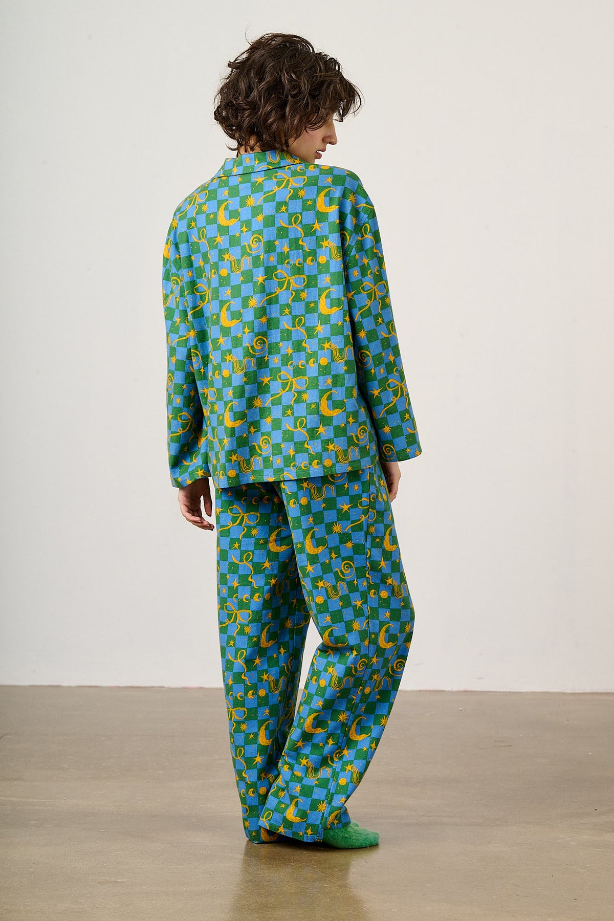 Dreamer - Pyjamas in Celestial Checkerboard