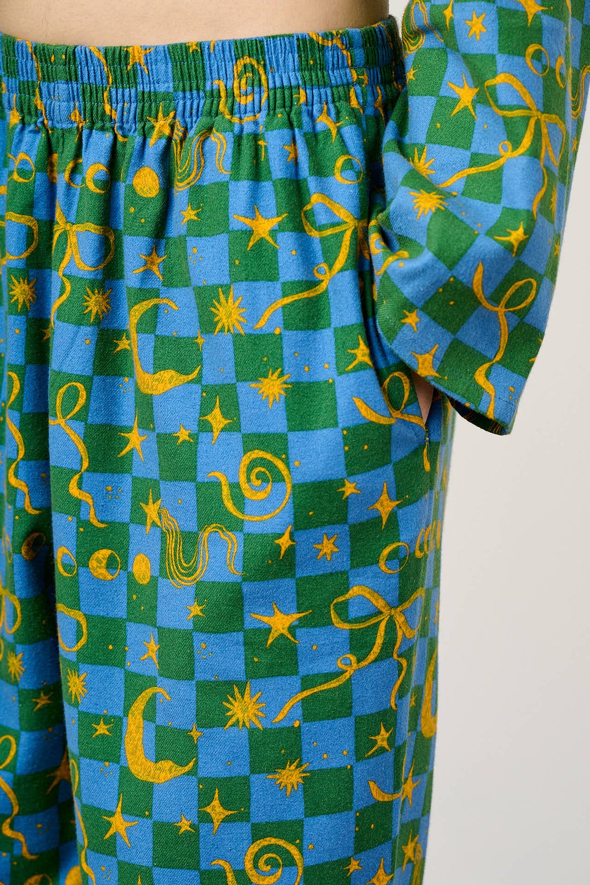 Dreamer - Pyjamas in Celestial Checkerboard