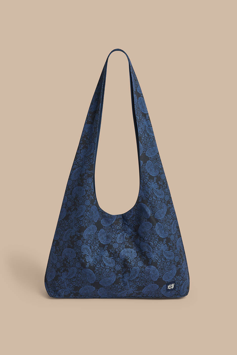 Elas - Tote in Blue Paisley