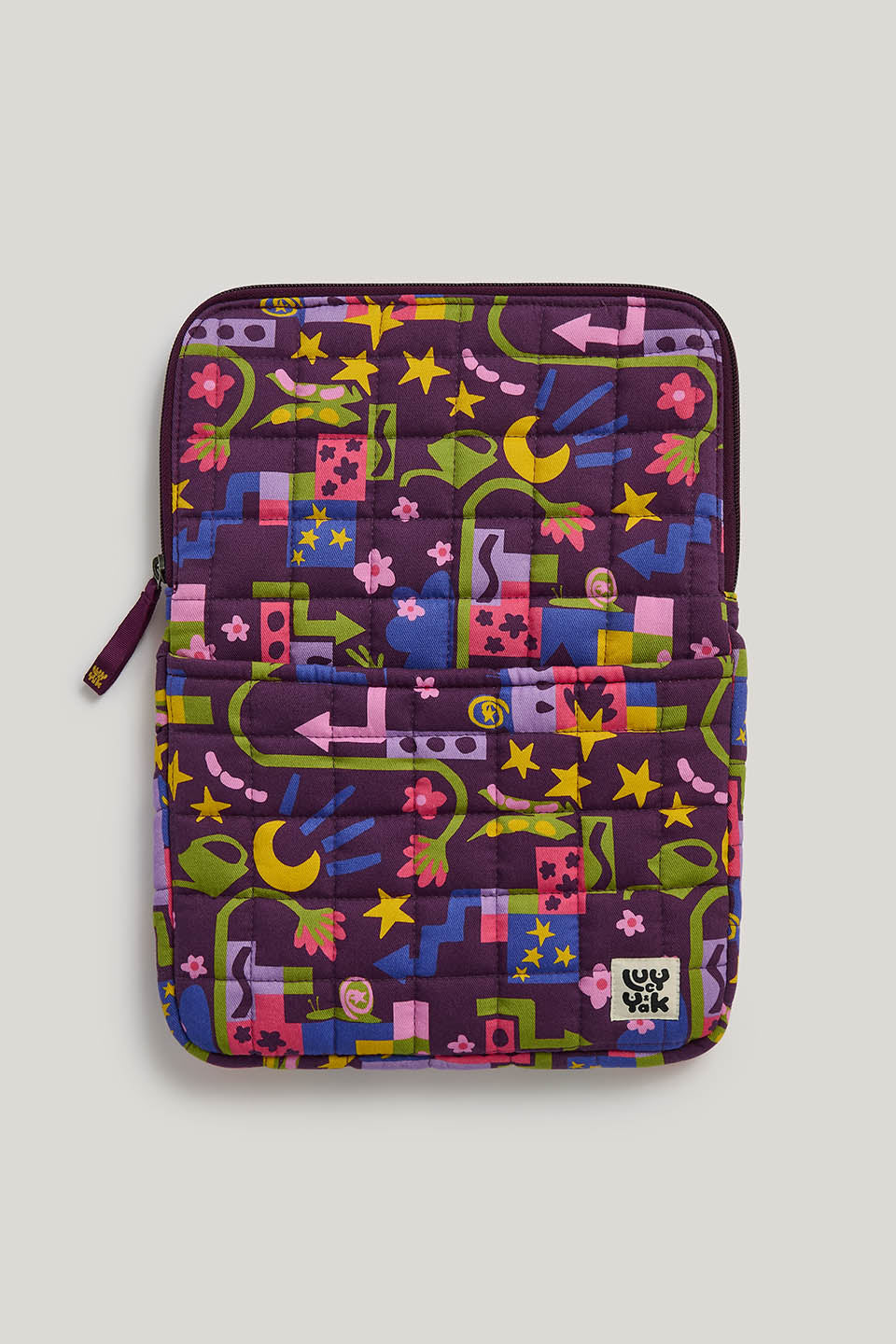 Emery - 13" Laptop Case in Pin It Polly & Yak