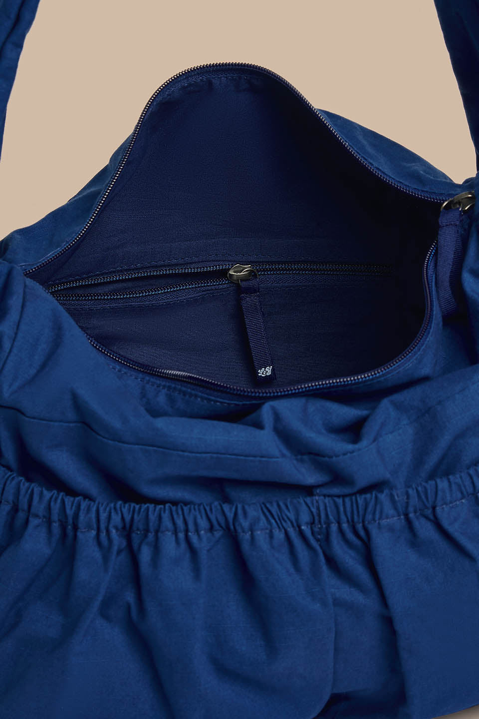 Liza - Cotton Crossbody Bag in Blue