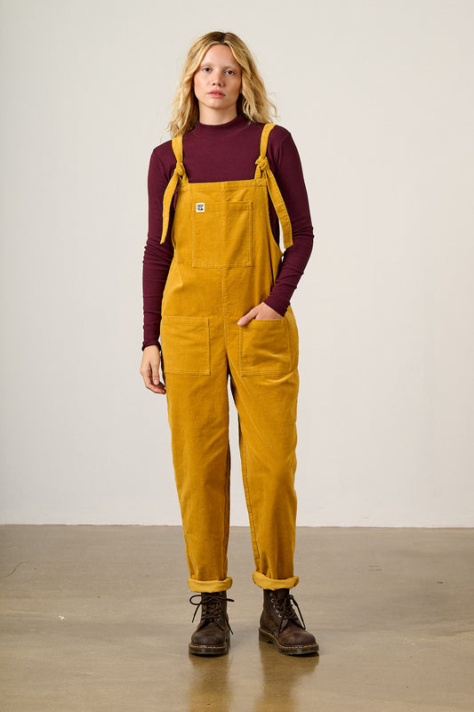 Original - Corduroy Dungarees in Mustard Yellow