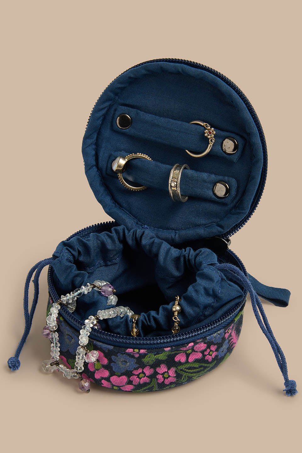 Rouen - Jewellery Case in Grunge Ditsy Floral